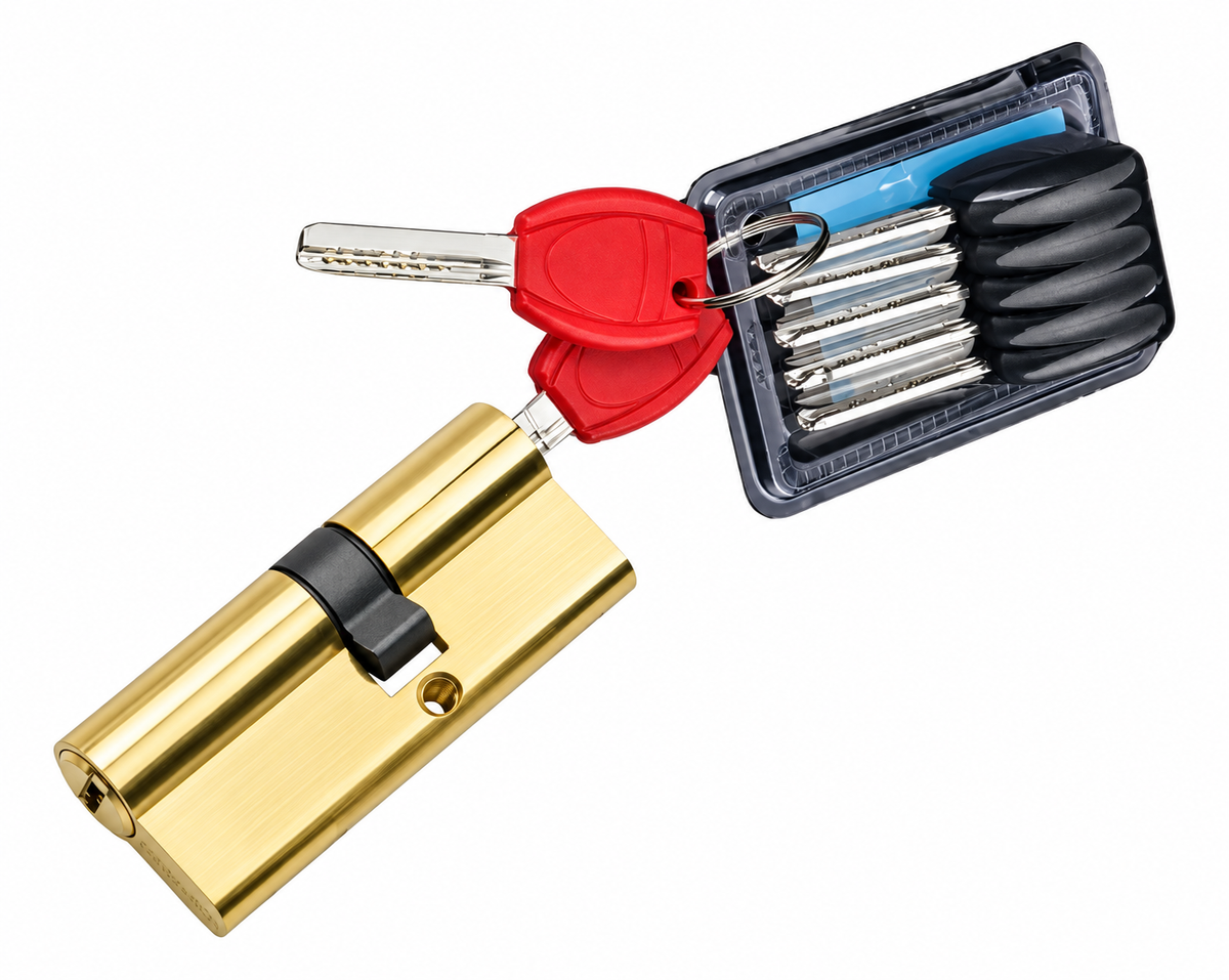 Cilindro para Puerta Metalica 60mm