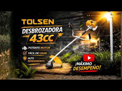 Desbrozadora de Gasolina Tolsen de 43cc